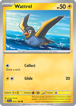 Wattrel #77 Wattrel - Scarlet & Violet - #77 - Pokemon TCG card
