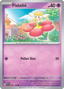 Flabébé - Scarlet & Violet - #91 - Pokemon TCG card