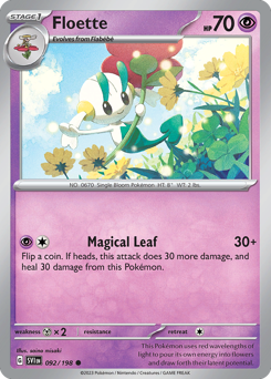 Floette #92 Floette - Scarlet & Violet - #92 - Pokemon TCG card
