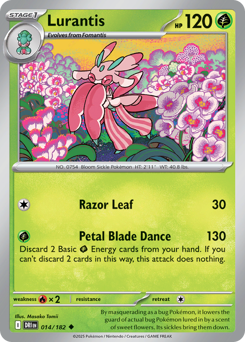 Lurantis - Destined Rivals - #14 - Pokemon TCG card
