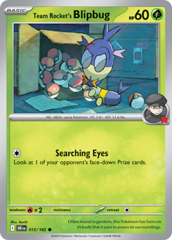 Team Rocket's Blipbug #15 Team Rocket's Blipbug - Destined Rivals - #15 - Pokemon TCG card
