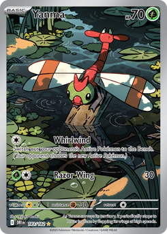 Yanma #183 Yanma - Destined Rivals - #183 - Pokemon TCG card