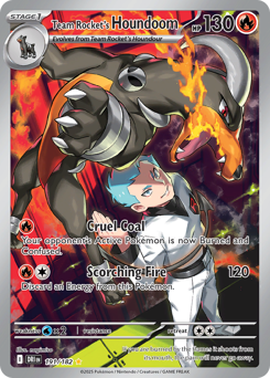 Team Rocket's Houndoom #191 Team Rocket's Houndoom - Destined Rivals - #191 - Pokemon TCG card
