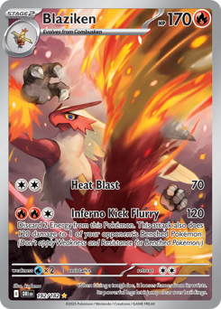 Blaziken #192 Blaziken - Destined Rivals - #192 - Pokemon TCG card