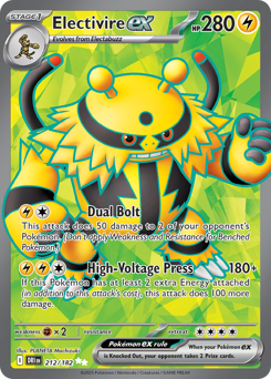 Electivire ex #212 Electivire ex - Destined Rivals - #212 - Pokemon TCG card