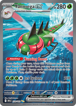 Yanmega ex - Destined Rivals - #228 - Pokemon TCG card