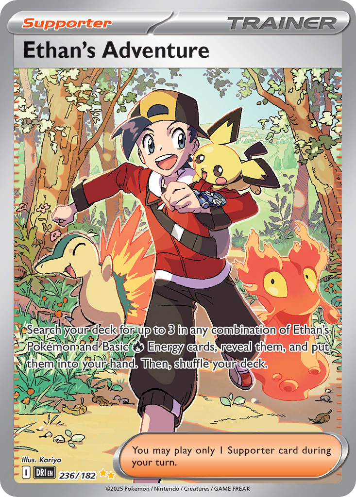 Ethan's Adventure - Destined Rivals - #236 - Pokemon TCG card