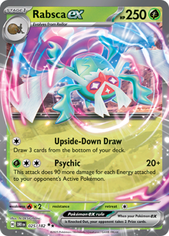 Rabsca ex - Destined Rivals - #25 - Pokemon TCG card