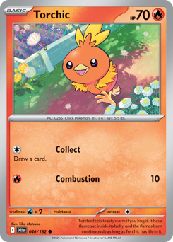 Torchic #40 Torchic - Destined Rivals - #40 - Pokemon TCG card