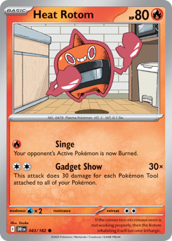 Heat Rotom #43 Heat Rotom - Destined Rivals - #43 - Pokemon TCG card