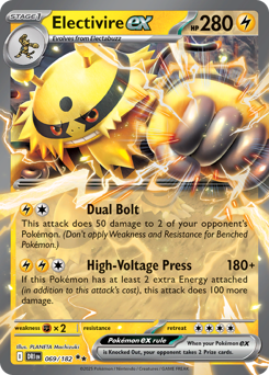 Electivire ex #69 Electivire ex - Destined Rivals - #69 - Pokemon TCG card