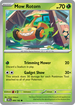 Mow Rotom #9 Mow Rotom - Destined Rivals - #9 - Pokemon TCG card
