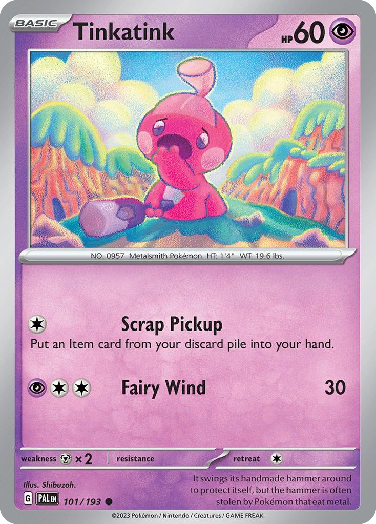 Tinkatink - Paldea Evolved - #101 - Pokemon TCG card