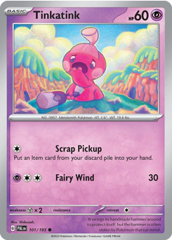 Tinkatink - Paldea Evolved - #101 - Pokemon TCG card