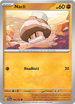 Nacli - Paldea Evolved - #120 - Pokemon TCG card