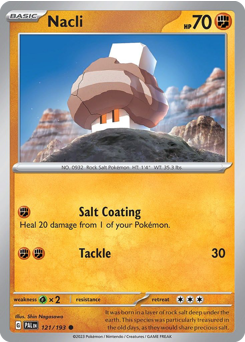 Nacli - Paldea Evolved - #121 - Pokemon TCG card