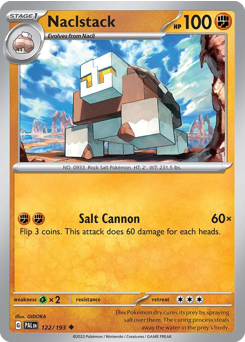 Naclstack #122 Naclstack - Paldea Evolved - #122 - Pokemon TCG card