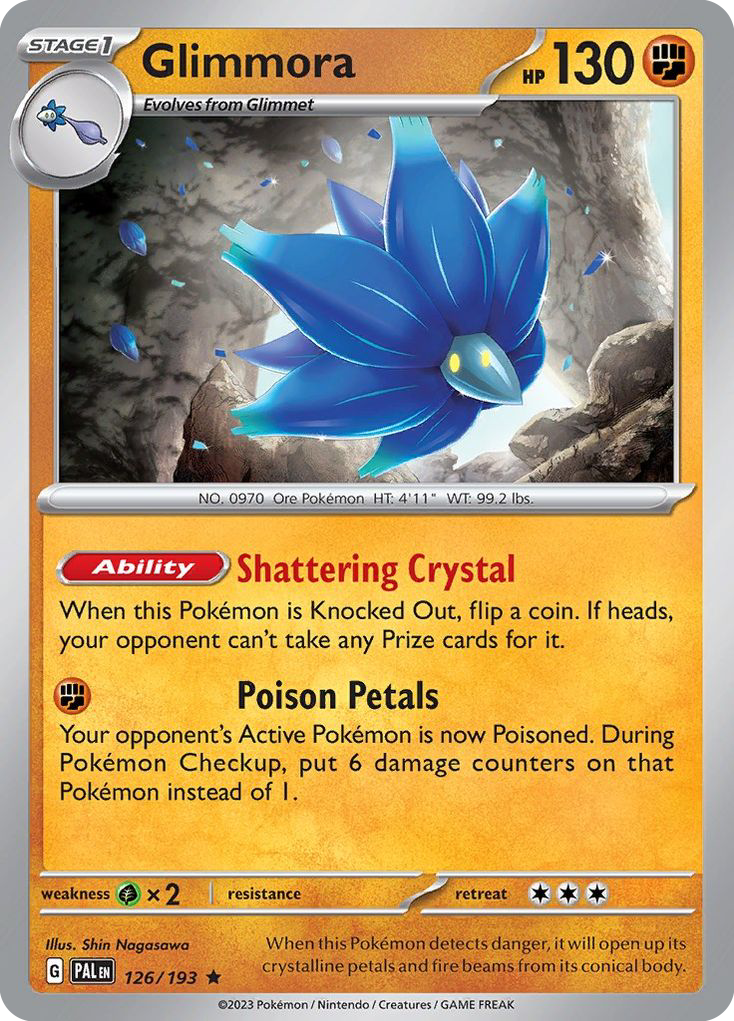 Glimmora - Paldea Evolved - #126 - Pokemon TCG card
