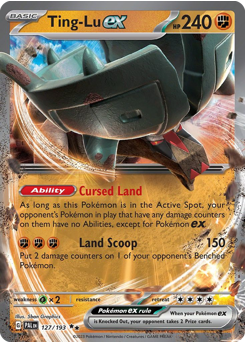 Ting-Lu ex - Paldea Evolved - #127 - Pokemon TCG card