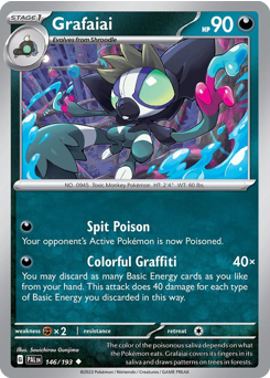 Grafaiai #146 Grafaiai - Paldea Evolved - #146 - Pokemon TCG card