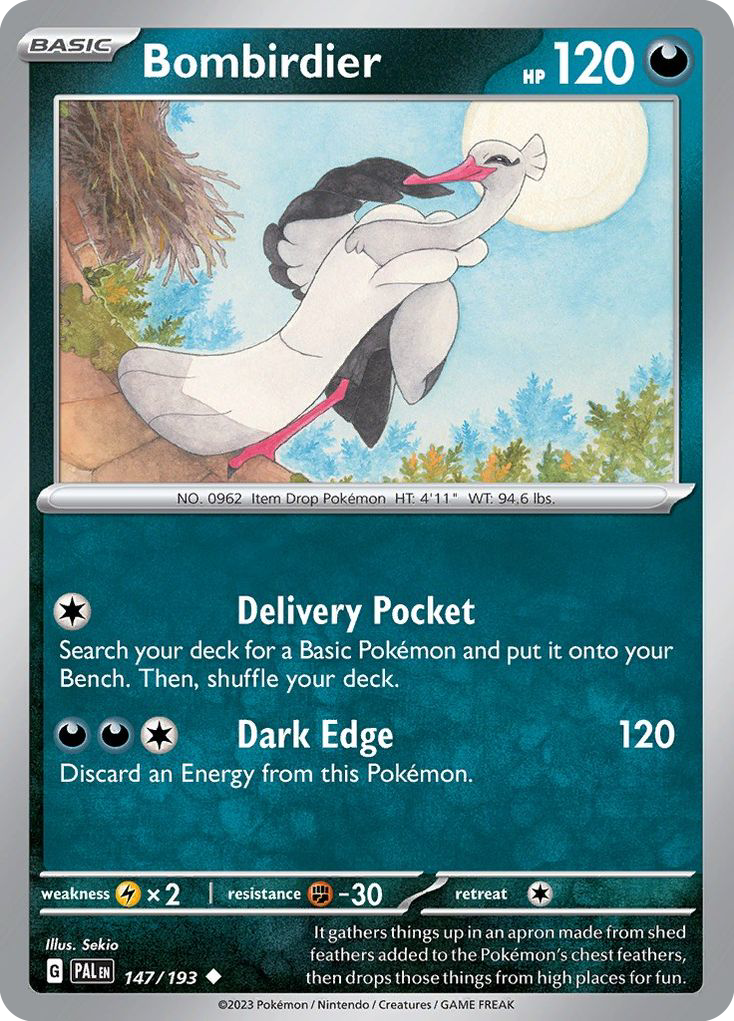 Bombirdier - Paldea Evolved - #147 - Pokemon TCG card