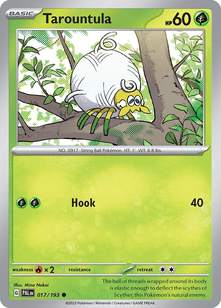 Tarountula - Paldea Evolved - #17 - Pokemon TCG card