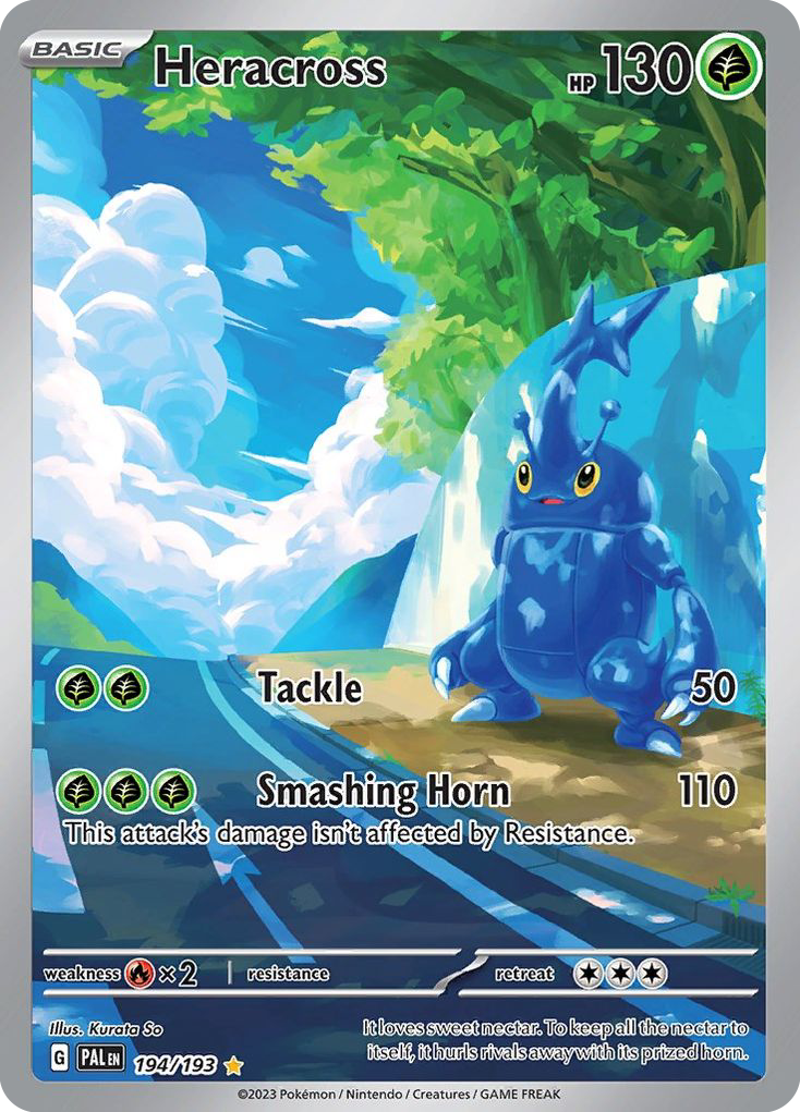 Heracross - Paldea Evolved - #194 - Pokemon TCG card