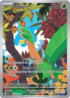 Tropius #195 Tropius - Paldea Evolved - #195 - Pokemon TCG card