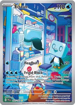 Eiscue #205 Eiscue - Paldea Evolved - #205 - Pokemon TCG card