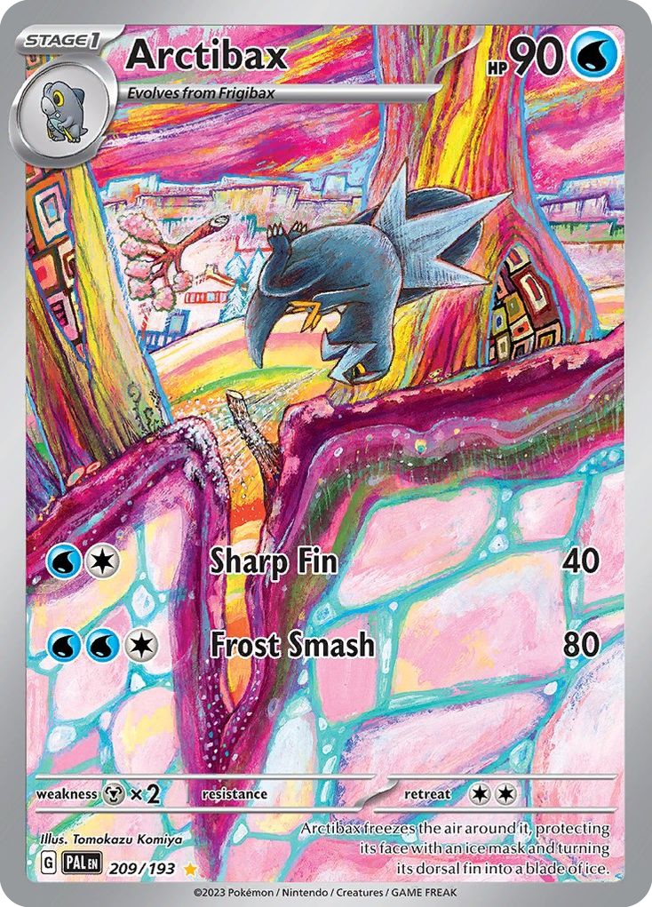 Arctibax - Paldea Evolved - #209 - Pokemon TCG card