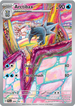 Arctibax - Paldea Evolved - #209 - Pokemon TCG card