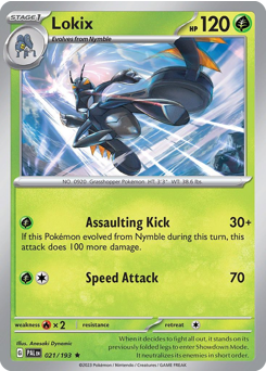 Lokix - Paldea Evolved - #21 - Pokemon TCG card