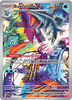 Baxcalibur #210 Baxcalibur - Paldea Evolved - #210 - Pokemon TCG card