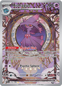 Mismagius - Paldea Evolved - #212 - Pokemon TCG card