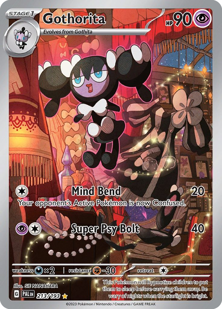 Gothorita - Paldea Evolved - #213 - Pokemon TCG card