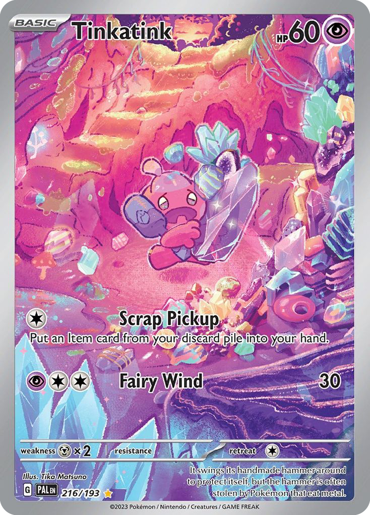 Tinkatink - Paldea Evolved - #216 - Pokemon TCG card