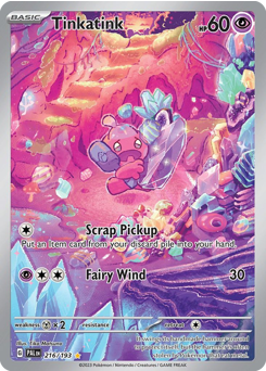 Tinkatink - Paldea Evolved - #216 - Pokemon TCG card