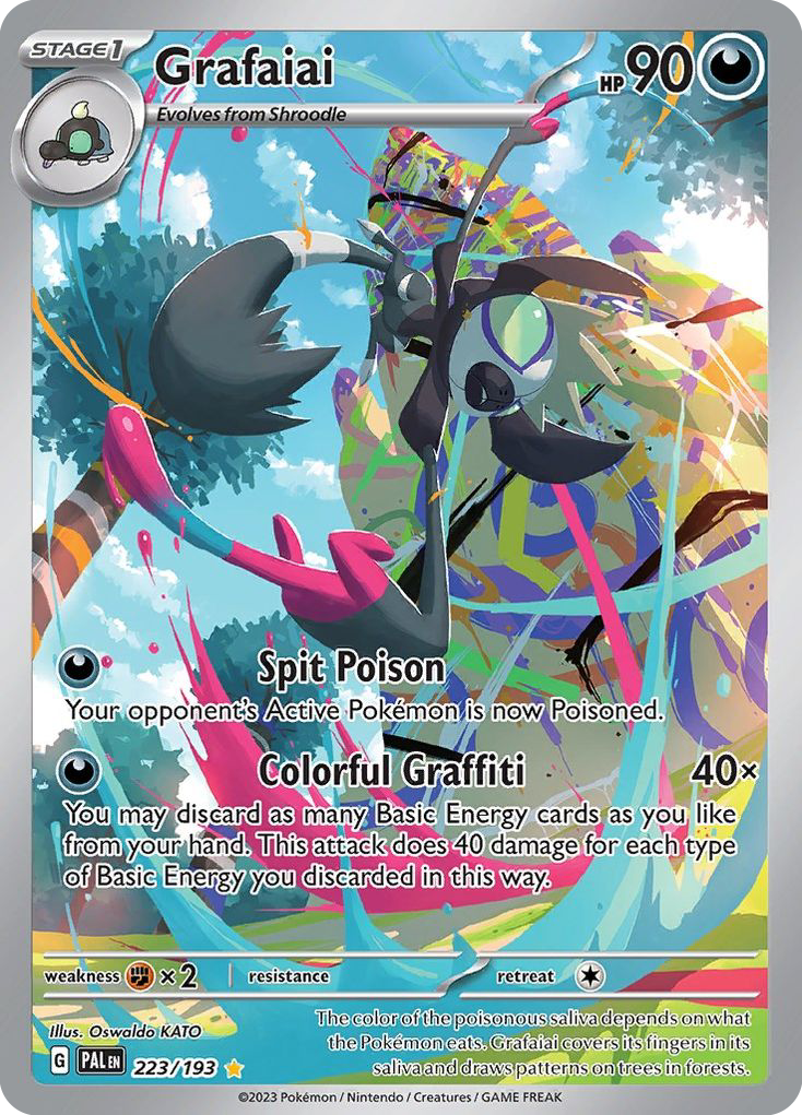 Grafaiai - Paldea Evolved - #223 - Pokemon TCG card