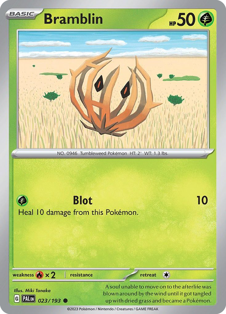 Bramblin - Paldea Evolved - #23 - Pokemon TCG card