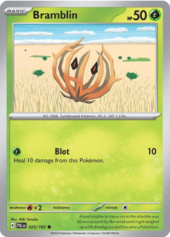 Bramblin - Paldea Evolved - #23 - Pokemon TCG card