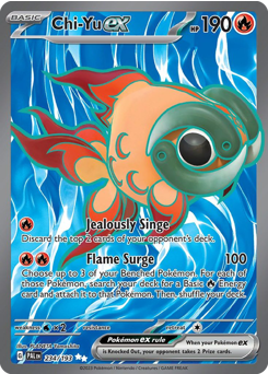 Chi-Yu ex #234 Chi-Yu ex - Paldea Evolved - #234 - Pokemon TCG card