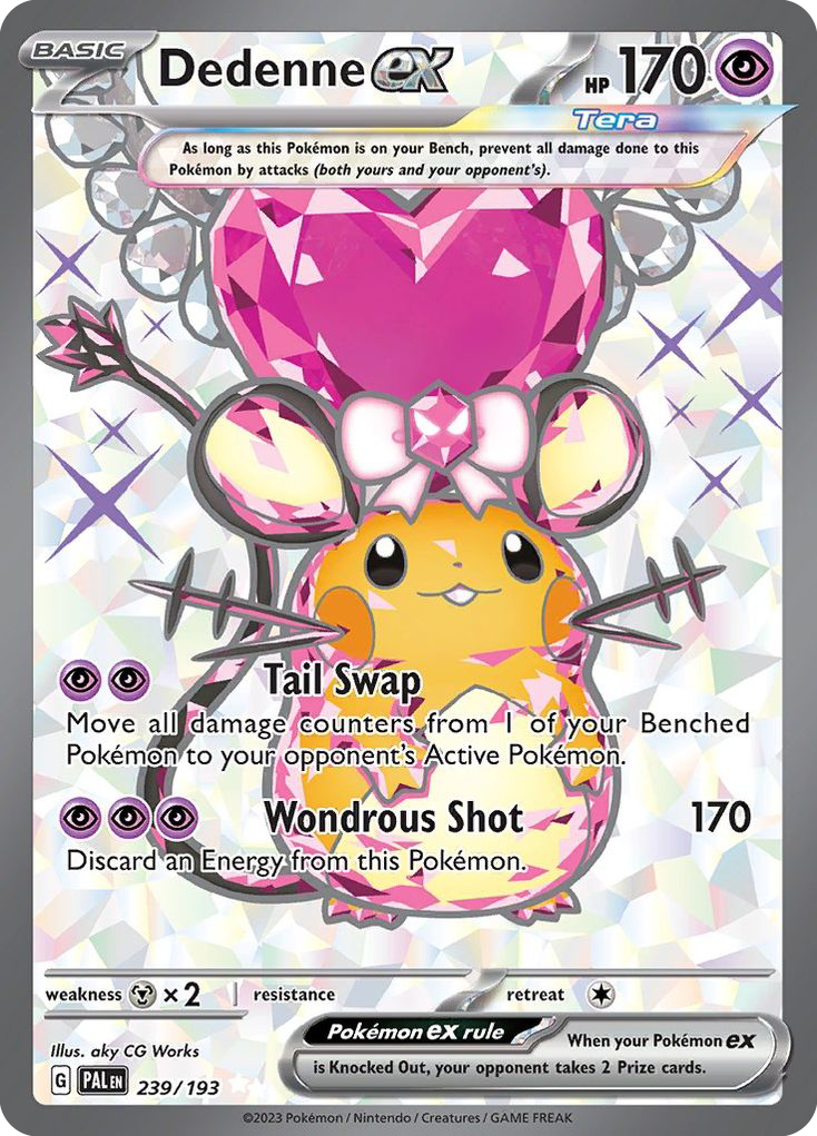 Dedenne ex - Paldea Evolved - #239 - Pokemon TCG card