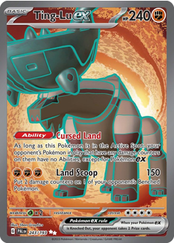 Ting-Lu ex - Paldea Evolved - #243 - Pokemon TCG card