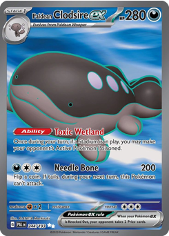 Paldean Clodsire ex #244 Paldean Clodsire ex - Paldea Evolved - #244 - Pokemon TCG card