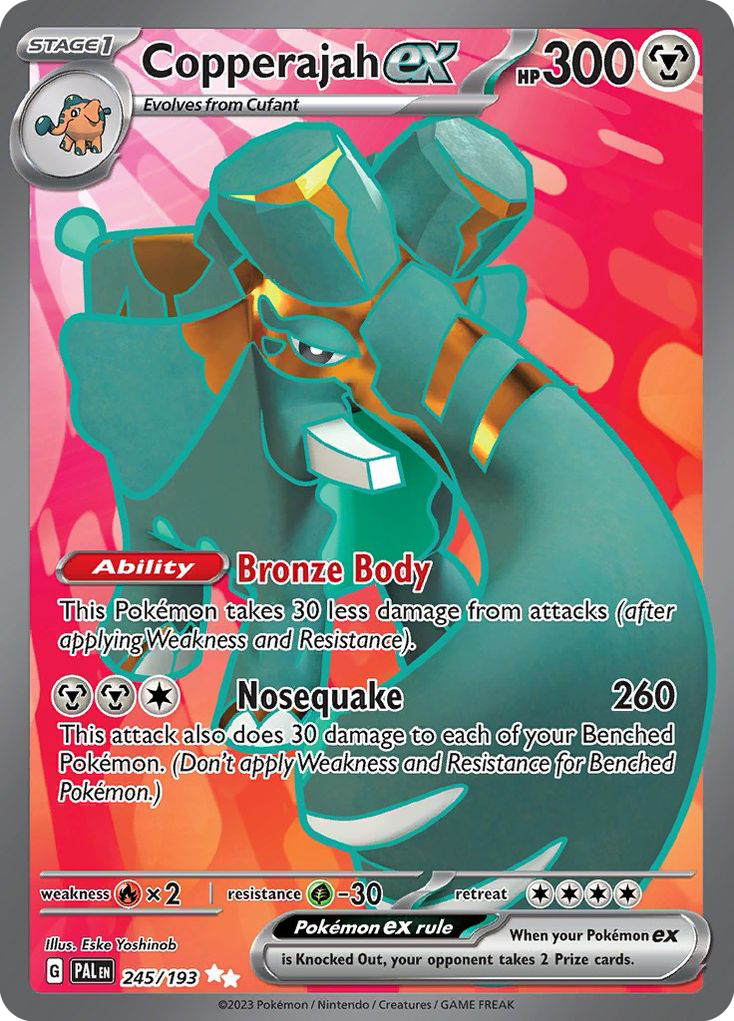 Copperajah ex - Paldea Evolved - #245 - Pokemon TCG card