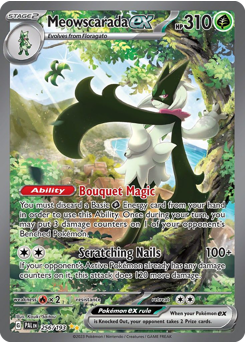 Meowscarada ex - Paldea Evolved - #256 - Pokemon TCG card