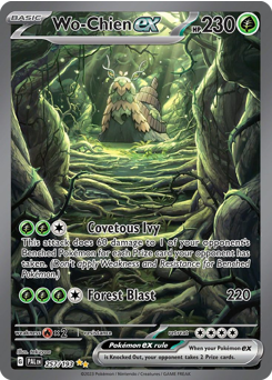 Wo-Chien ex - Paldea Evolved - #257 - Pokemon TCG card