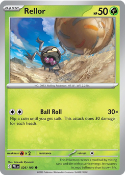 Rellor #26 Rellor - Paldea Evolved - #26 - Pokemon TCG card