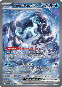 Chien-Pao ex - Paldea Evolved - #261 - Pokemon TCG card