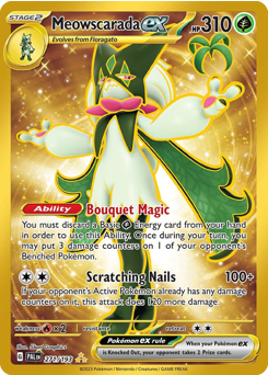 Meowscarada ex - Paldea Evolved - #271 - Pokemon TCG card